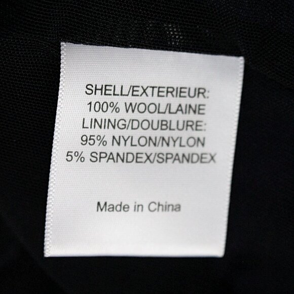 Tory Burch - Taletta Boiled Wool Ruffle Dress - Purple - Small - Picture 3 of 11